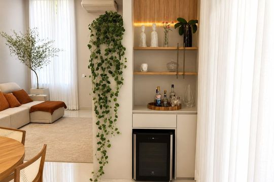 Sala de casa de condomínio à venda com 3 quartos, 164m² em Residencial das Flores, Várzea Paulista