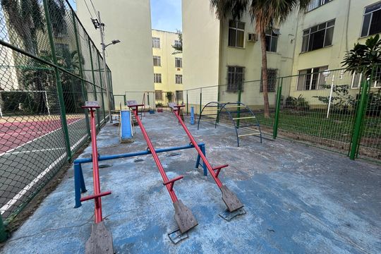 Área comum - Playground de apartamento para alugar com 1 quarto, 60m² em Madureira, Rio de Janeiro