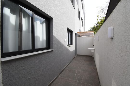 Área de Serviço de kitnet/studio para alugar com 1 quarto, 26m² em Cajuru, Curitiba