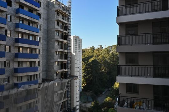 Vista do Quarto 2 de apartamento para alugar com 2 quartos, 40m² em Vila Andrade, São Paulo
