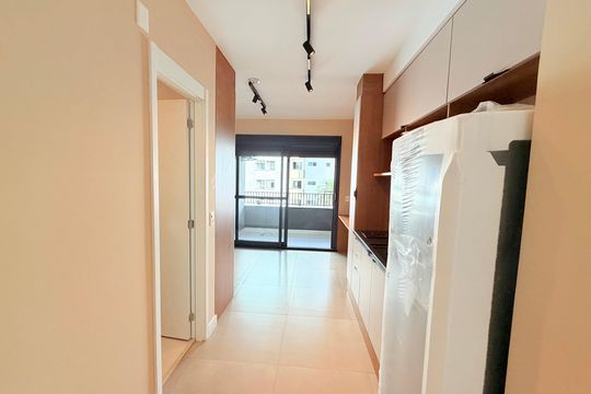 Studio de kitnet/studio para alugar com 1 quarto, 27m² em Campo Belo, São Paulo