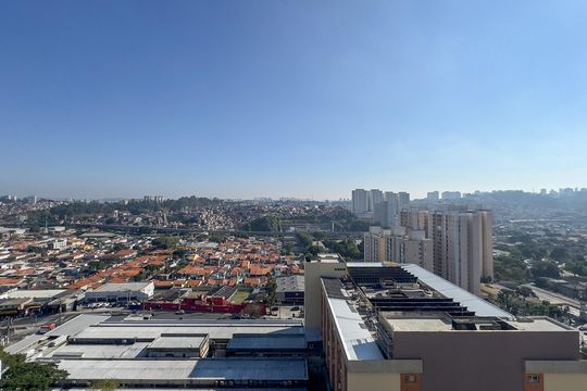 Vista da Sacada de apartamento para alugar com 2 quartos, 42m² em Vila das Belezas, São Paulo