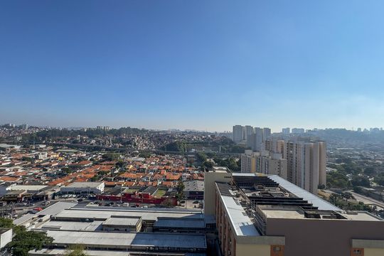 Vista do Quarto 2 de apartamento para alugar com 2 quartos, 42m² em Vila das Belezas, São Paulo