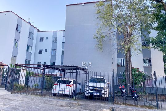Fachada de apartamento para alugar com 2 quartos, 70m² em Tirol, Contagem
