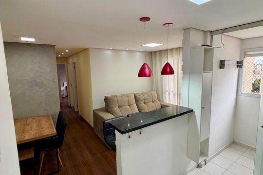 Sala de apartamento à venda com 2 quartos, 46m² em Imirim, São Paulo