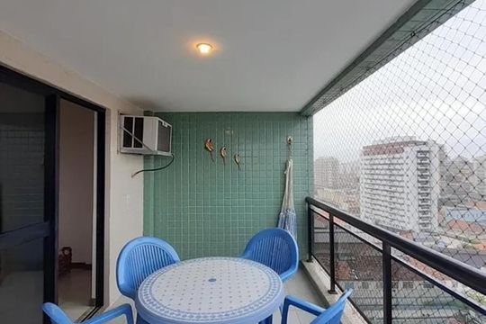 Varanda de apartamento à venda com 4 quartos, 105m² em Todos os Santos, Rio de Janeiro