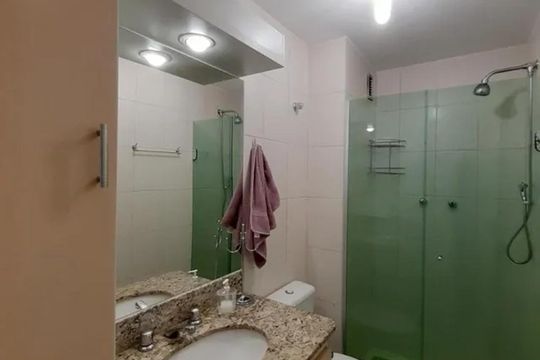 Banheiro de apartamento à venda com 4 quartos, 105m² em Todos os Santos, Rio de Janeiro
