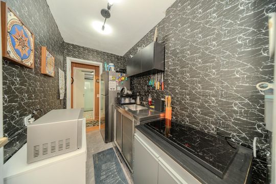 Cozinha e Área de Serviço de apartamento à venda com 1 quarto, 42m² em Bela Vista, São Paulo