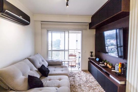 Foto 04 de apartamento à venda com 1 quarto, 50m² em Empresarial 18 do Forte, Barueri