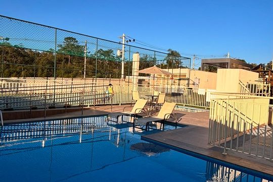 Área comum - Piscina de apartamento para alugar com 2 quartos, 48m² em Granja Viana, Cotia