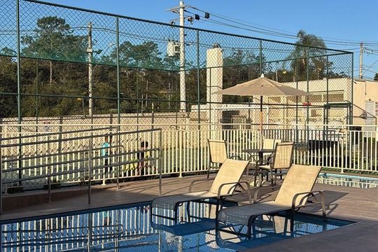 Área comum - Piscina de apartamento para alugar com 2 quartos, 48m² em Granja Viana, Cotia