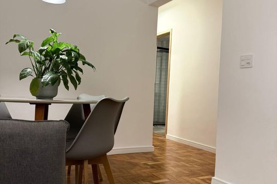 Sala de apartamento à venda com 1 quarto, 60m² em Campos Elíseos, São Paulo
