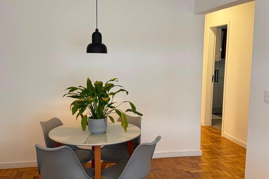 Sala de apartamento à venda com 1 quarto, 60m² em Campos Elíseos, São Paulo