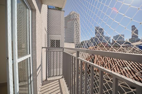 Varanda de apartamento para alugar com 2 quartos, 45m² em Vila Guilhermina, São Paulo