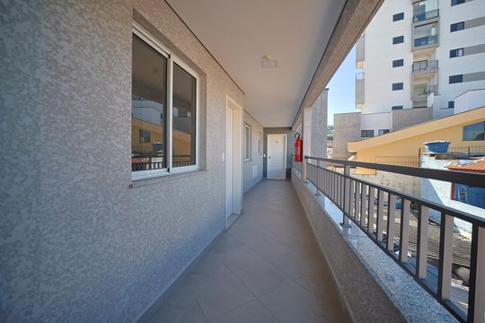 Área comum de apartamento para alugar com 2 quartos, 45m² em Vila Guilhermina, São Paulo