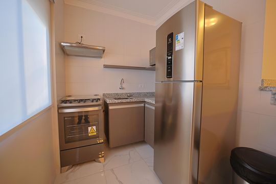Área comum - Salão de festas de apartamento para alugar com 2 quartos, 45m² em Vila Guilhermina, São Paulo