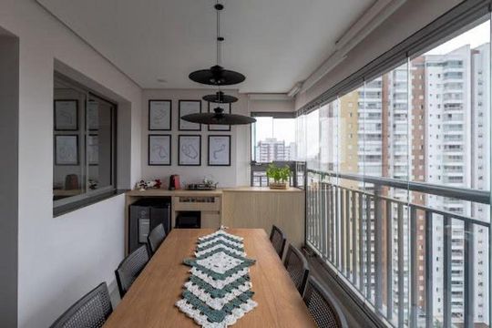 Varanda de apartamento à venda com 3 quartos, 81m² em Vila Zilda, São Paulo