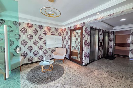 Área comum de apartamento para alugar com 3 quartos, 129m² em Guilhermina, Praia Grande