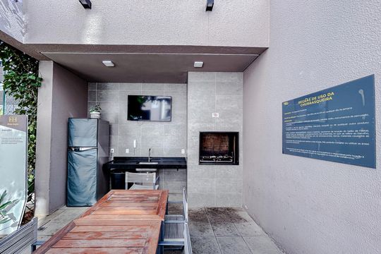 Área comum - Churrasqueira de apartamento à venda com 2 quartos, 51m² em Chácara Santo Antônio (zona Leste), São Paulo
