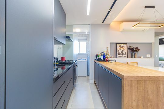 Cozinha de apartamento para alugar com 2 quartos, 65m² em Mooca, São Paulo