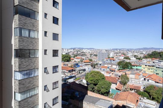 Sala - Vista de apartamento à venda com 2 quartos, 53m² em São Gotardo, Belo Horizonte