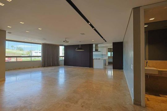 Sala de apartamento para alugar com 3 quartos, 245m² em Vale do Sereno, Nova Lima