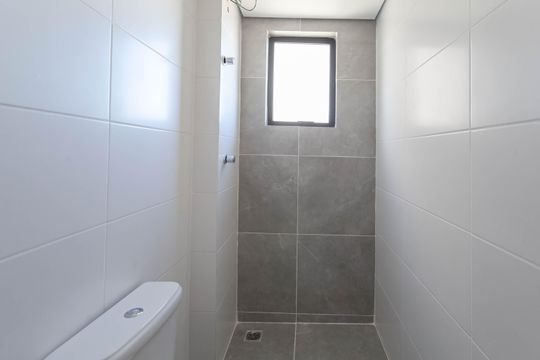 Banheiro socia de apartamento à venda com 2 quartos, 53m² em São Gotardo, Belo Horizonte