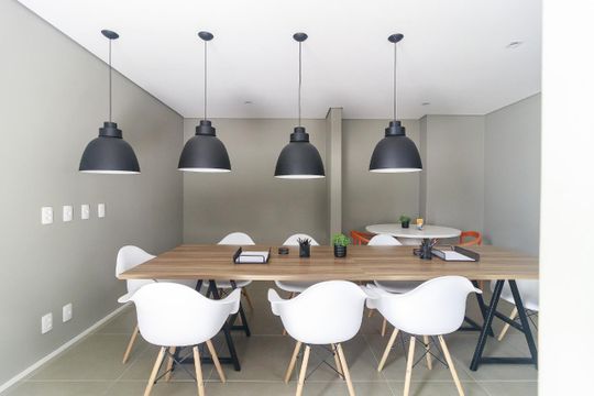 Área comum de apartamento para alugar com 1 quarto, 37m² em Jardim Caravelas, São Paulo