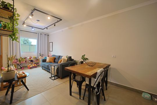 Cozinha de casa de condomínio à venda com 2 quartos, 65m² em Vila Ré, São Paulo