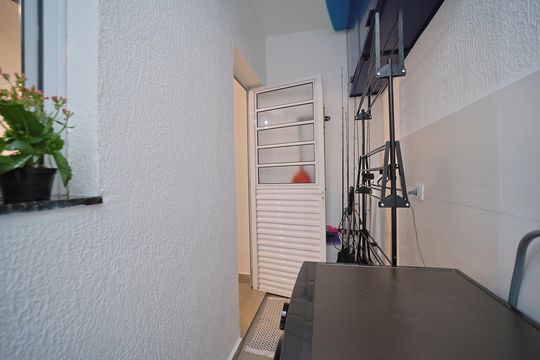Área de Serviço de casa de condomínio à venda com 2 quartos, 65m² em Vila Ré, São Paulo