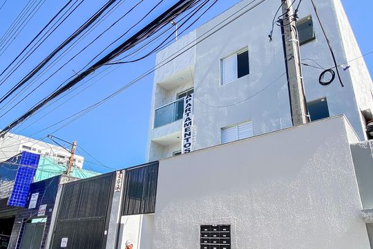 Fachada de apartamento à venda com 2 quartos, 72m² em Vila Santana, São Paulo