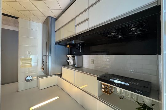 Cozinha  de apartamento à venda com 3 quartos, 77m² em Águas Claras, Brasília