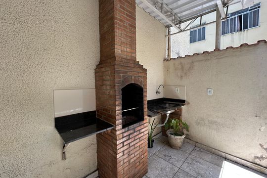 Área comum - Churrasqueira de apartamento à venda com 2 quartos, 60m² em Pilares, Rio de Janeiro
