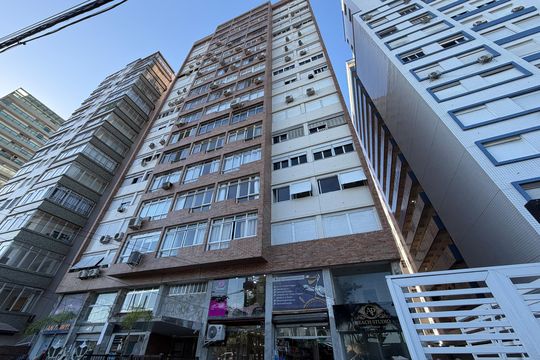 Fachada de apartamento para alugar com 1 quarto, 48m² em Aparecida, Santos