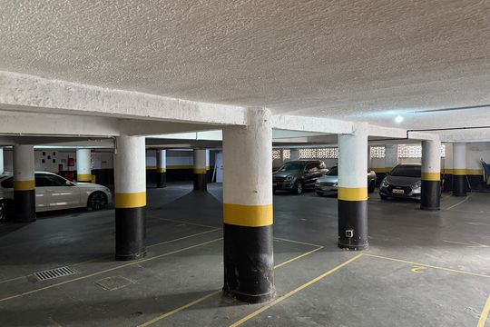 Garagem de apartamento para alugar com 1 quarto, 48m² em Aparecida, Santos