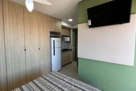Kitnet/Studio à venda com 1 quarto, 23m² em Santo Amaro, São Paulo