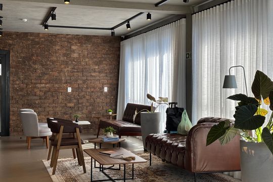 Área comum - Salão de festas de kitnet/studio para alugar com 1 quarto, 21m² em Cerqueira César, São Paulo