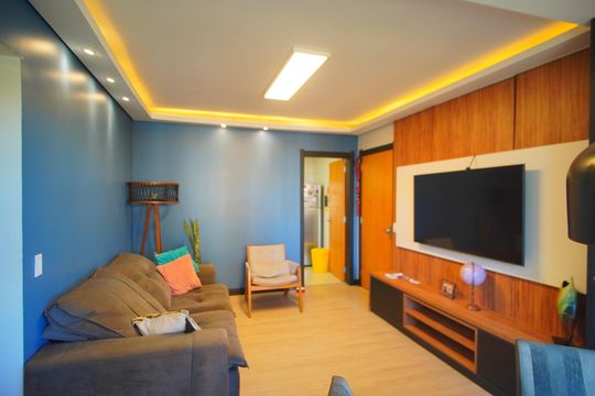 Sala de apartamento para alugar com 3 quartos, 90m² em Santa Cecília, Porto Alegre