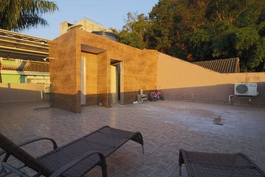 Terraço de casa de condomínio para alugar com 4 quartos, 420m² em Taquara, Rio de Janeiro
