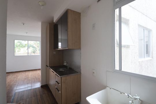 Cozinha e Área de Serviço de apartamento à venda com 2 quartos, 47m² em Estância Velha, Canoas