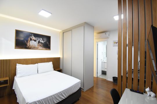 Studio de kitnet/studio para alugar com 1 quarto, 20m² em Centro Batel, Curitiba