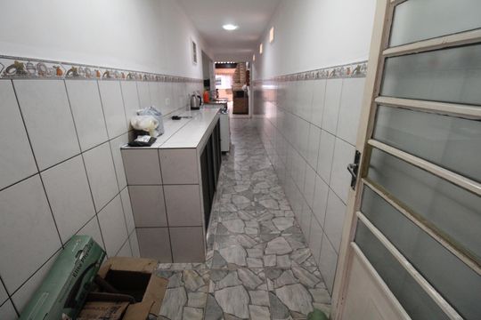 Cozinha de casa para alugar com 2 quartos, 12m² em Jardim Nova Michigan Ii, São José dos Campos