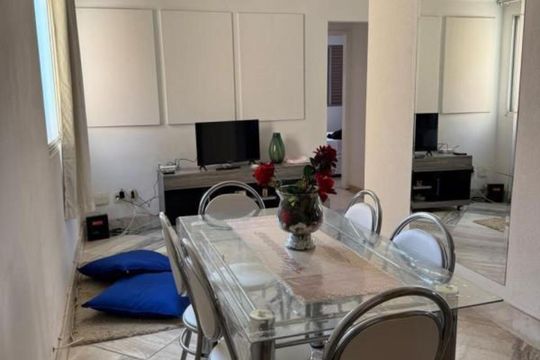 Sala/cozinha de apartamento para alugar com 2 quartos, 78m² em Santa Cruz, Belo Horizonte