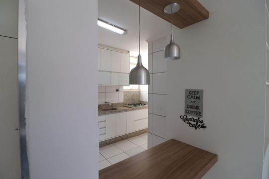Cozinha  de apartamento para alugar com 3 quartos, 77m² em Parque Industrial Lagoinha, Ribeirão Preto