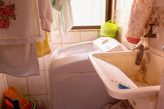 Lavanderia de apartamento para alugar com 2 quartos, 63m² em Aliança, Osasco