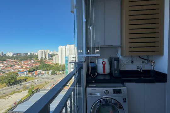 sacada de apartamento à venda com 2 quartos, 36m² em Vila Cruzeiro, São Paulo