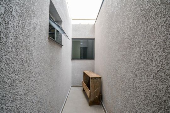 Área externa de apartamento para alugar com 2 quartos, 45m² em Parque das Nações, Santo André