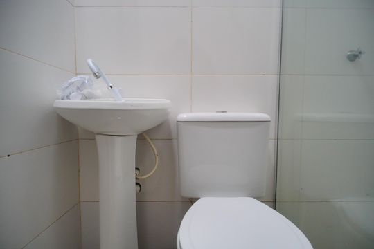 Banheiro de casa à venda com 2 quartos, 100m² em Campina, São Leopoldo