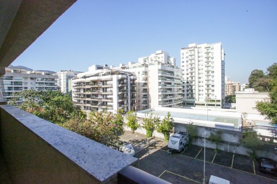 Vista da Varanda de apartamento à venda com 2 quartos, 78m² em Freguesia (jacarepaguá), Rio de Janeiro