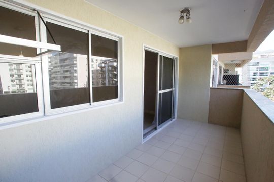Varanda da Sala de apartamento à venda com 2 quartos, 78m² em Freguesia (jacarepaguá), Rio de Janeiro
